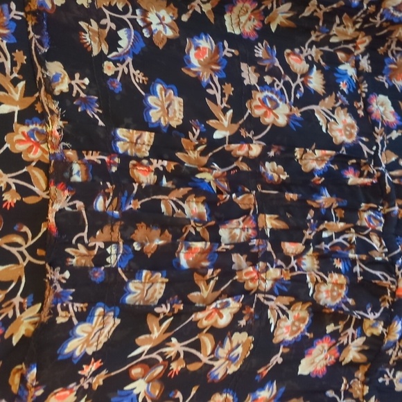 Free People Samara Sleeveless Plunging Neckline Floral Print Tapered Jumpsuit - Picture 7 of 12